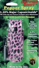 Pepper Spray 1/2 oz WOMEN Self Defense SAFETY Security Keychain FASHION Holster