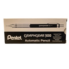 Pentel GraphGear 300 Mechanical Pencil (Red) 0.9 mm (Box of 9) PG319-TB