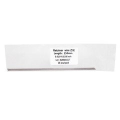 10 Pcs Dental Orthodontic Flat Strand Stainless Steel Lingual Retainer Wire
