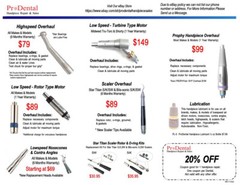 Lares 557 Ultralite 1 Piece Impeller Push Button Dental Turbine – ProDental