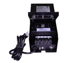 300W Multi-Tap 12-15V Low Voltage Lighting Transformer Landscape Light Metal