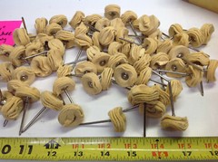 (1 box 72pcs) Chamois 1″ Buffing Wheels swiss made (#1072-K3)