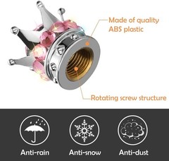 Bling Tire Valve Stem Caps, 4 Pack Pure Handmade Rhinestone Color: Silver/Pink