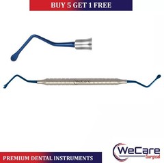 Dental Lucas Curette 3mm Small Bone Serrated Curettes Surgical instruments