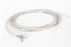 50 Ft 16AWG AWG Shielded Silver Plated PTFE Wire Single Wire19 strand Cable.