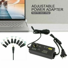Adjustable Voltage Power Supply 3-24V w/ LCD Display AC / DC Switch Adapter USQ2