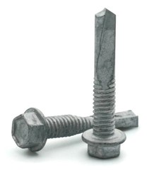 #12-24 Hex Washer Head Self Drilling Screws TEK-5 Climaseal – All Length & Qtys