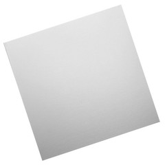 304 Stainless Steel Sheet Plate 12″ x 12″ 18 Gauge 1mm with Glove Silver