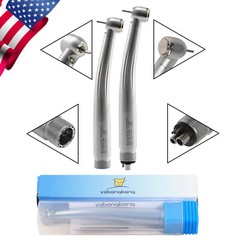 Kav Style Dental High Speed Handpiece LED Fiber Optic Push Button 2Hole/4Hole