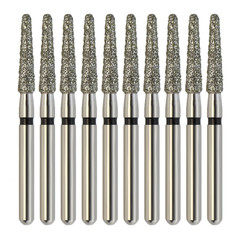 FG Dental Diamond Burs 856 850 Round End Taper Crown Prep Coarse Fine High Speed