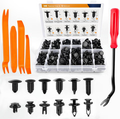 1105PCS 32 Sizes Car Retainer Clips Kit with Trim Removal Tools