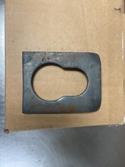 New OEM Woods Keyhole Plate for Batwing and Rotary Cutters PN 32603