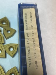 INGERSOLL HERTEL WCGX110506 Grade CM3 CARBIDE INSERTS QTY. 10 (26MY678)