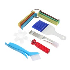 1Set Air Conditioner Condenser Fin Cleaning Brush FCR6 Fin Comb Tool Kit
