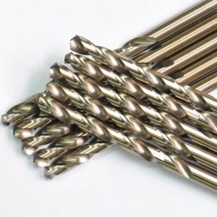 Drillforce 10PCS 5/16″ Cobalt Drill Bit Set HSSCO M35 Jobber Metal Drill Bits