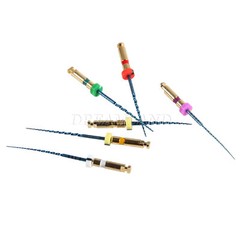 6 limas endodónticas de motor rotatorio Super NiTi dental 25mm CE FDA