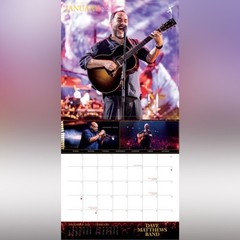 Dave Matthews Band 2026 Calendar 12”x12”