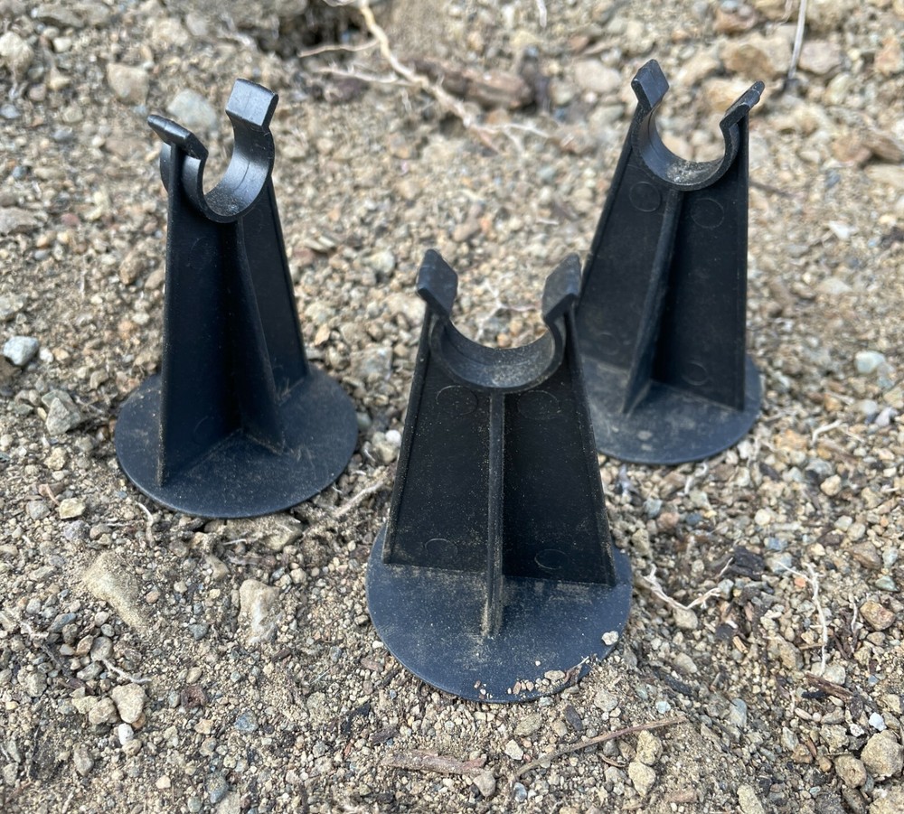 Sandbaggy 2-1/4 Inch Rebar Plastic Chair | Fits Rebar #3 to #5 | Heavy Duty