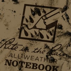 Rite In The Rain Side Spiral Binding Notebook Tan Polydura cover / 19 Gauge
