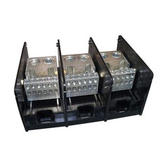 MERSEN MPDB69113 Power Distr Block,Al,1000V AC/DC 25CC37