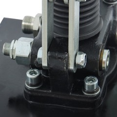 Double Acting Hydraulic Pump 2.7CID 5qt Manual With Control Valve