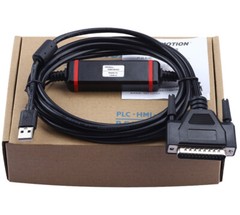 USB-FANUC For Fanuc USB To DB25 Pin CNC Fanuc RS232 Serial Data Download Cable