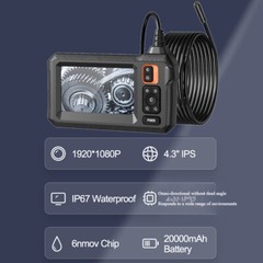 1920*1080P HD Borescope Camera Auto Repair Industrial Pipeline WIFI Probe