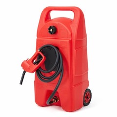 ⭐Upgraded 15Gallon Gas Tank,Portable Leak-Proof Gas Container w/Pump & 10FT Hose