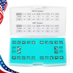 Dental Orthodontic Self-Ligating Bracket Braces Mini MBT.022 Spherical Hooks
