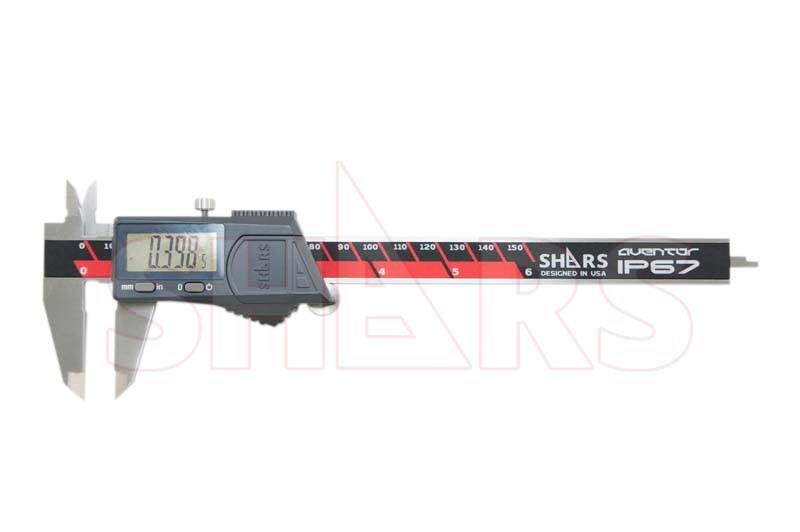 SHARS Aventor 6″ /150mm IP67 Electronic Digital Caliper DIN862 .0005″ NEW P]