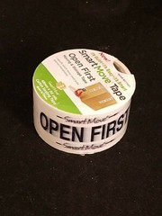 Smart Move Packing Moving Pre-Printed Tape 30 Yds OFFICE FRAGILE OPEN FIRST