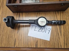STARRETT #84-134-6 .00005″ 5.000″-8.125″ RANGE BORE GAUGE W/WOOD CASE (TL2019)