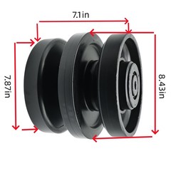 Bottom Track Roller For Bobcat T550 T590 T595 T630 T650 7228629 7352427