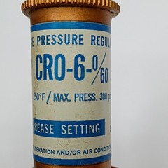 Sporlan CRO-6-0/60 Pressure Regulator Valve Copper Max Pressure 300 PSI