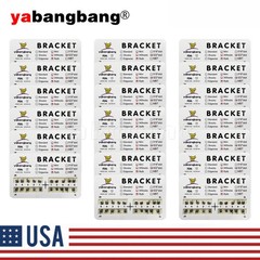 10-100 Dental Orthodontic Bracket Braces Mini/Standard MBT/Roth 022 Hooks 345