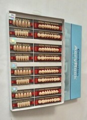 Teeth Acrylic Denture Ruthinium Acryrock 4 Full Set A1 M13, M14, M15, M17, M18