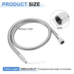 1000mm G3/8″ Thread Mist Coolant Lubrication Spray System with Round Head Nozzle