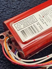Bodine B90: Emergency Linear Fluorescent Ballast 500-600 Lumens Starter 120/277V