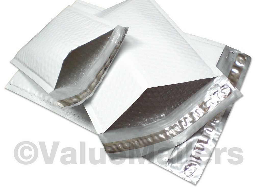 1000 #5 Poly Airjacket Bubble Padded Envelopes Mailers 10.5×16 100 % Recyclable