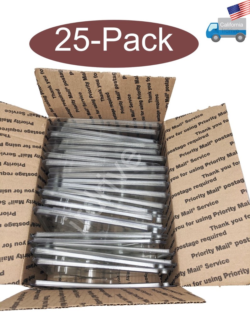 25pcs: Clear Plastic Clamshell Packaging Blister 5 1/2″ x 8″ Retail Display