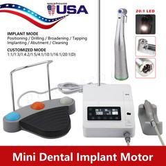Dental Implant Motor Surgical System +Handpiece/Implant Osseointegration Monitor