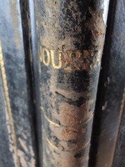 Smith And Thomson Manufacturing Store Keeper’s Ledger Missing Pages antique
