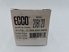 ECCO- 208120-Audible Signal Device: Backup Beeper 86dB 12-48VDC Loud Continuous