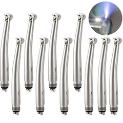 1-10 eLabPal Dental (LED E-generator) High Speed Handpiece 4 Hole for NSK Style