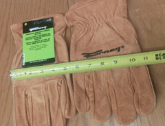Lot of 2: Forney Premium Cowhide Leather Fencer Work Gloves Mens XXL (2 Pairs)