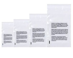 Poly Bags Suffocation Warning Clear Merchandise 1.5 mil For Amazon