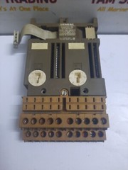 SIEMENS SIMATIC S5, 6ES5 441-8MA11 AND 6ES5 700-8MA11 W/ BASE