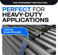 IDL Packaging 1/2″ X .020″ X 200′ Steel Strapping Coil (1100 Lbs Break Strength)