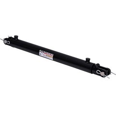 Hydraulic Cylinder Welded Double Acting 2″ Bore 24″ Stroke Clevis End 2×24 NEW