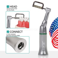 4:1 Push Dental Interproximal Stripping IPR Contra Angle Low Speed Handpiece USA